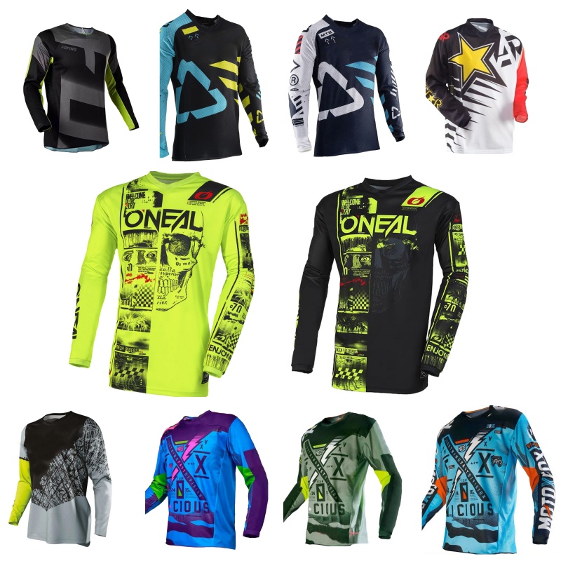 Cycling Gear Pas - Maillot de motocross respirant à séchage