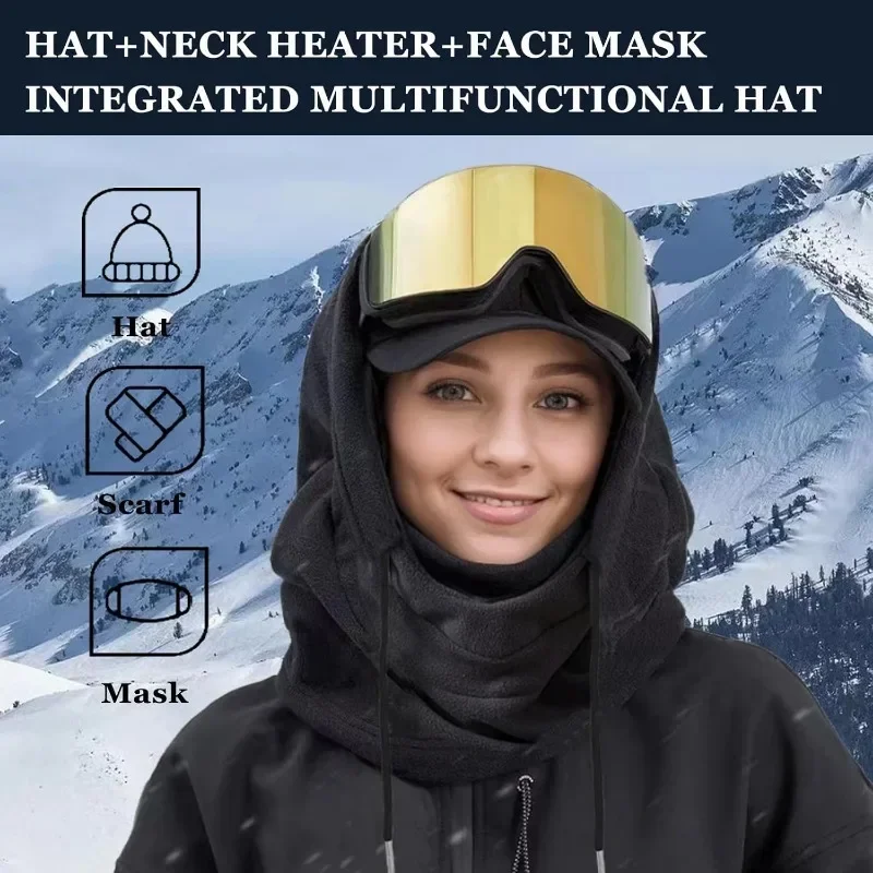 Cycling Gear To Keep You Warm - Bonnet à doublure en peluche pour
