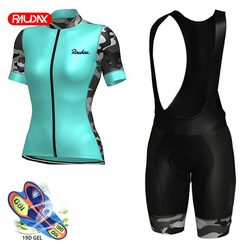 Triathlon Cycling Kit - Raudax-Maillot de cyclisme pour femme, vêtements