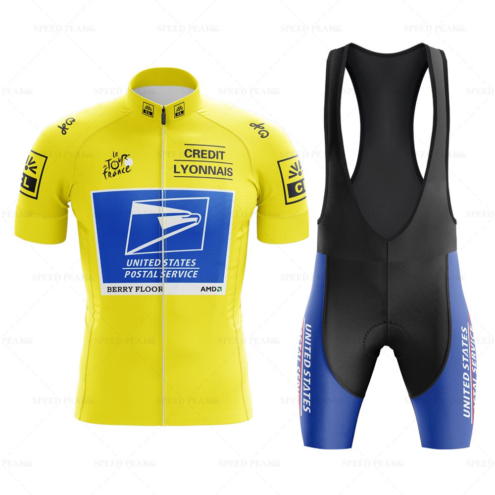 Triathlon Cycling Kit - Maillot de cyclisme Mars pour hommes,