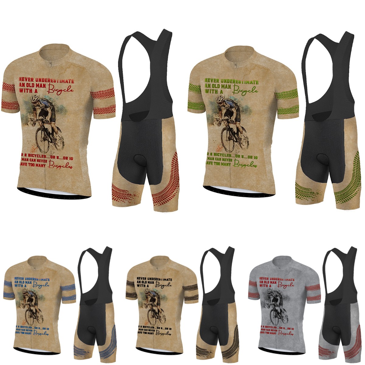 Triathlon Cycling Kit - Nouvel ensemble de maillot de cyclisme
