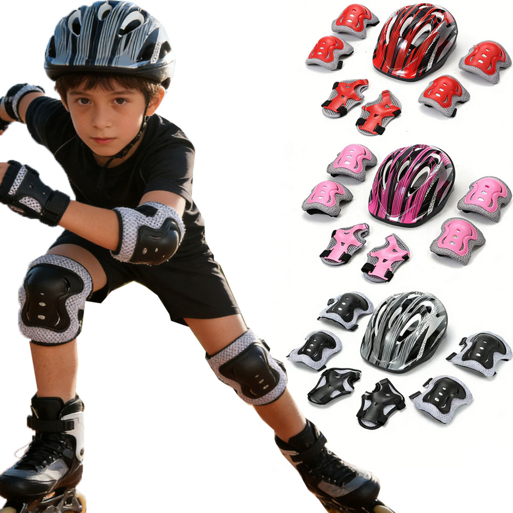 Cycling Safety Gear For Kids - Ensemble d'équipement de protection pour vélo,