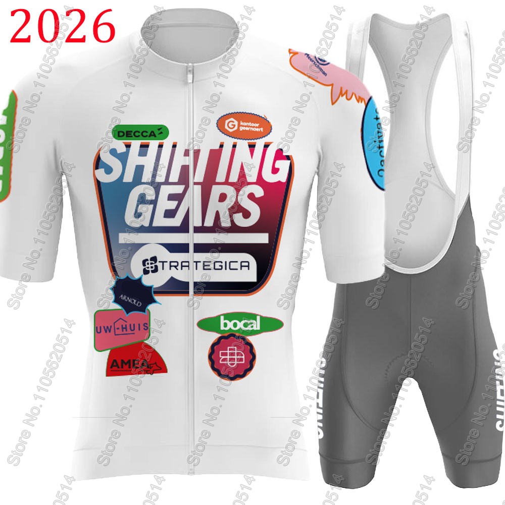 Cycling Gear Pas - Ensemble de maillot de cyclisme équipe