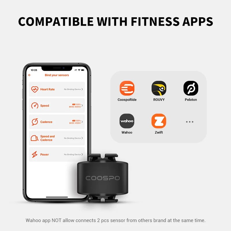 COOéventuelles O-Capteur de vi - Cycling Zwift avis et prix