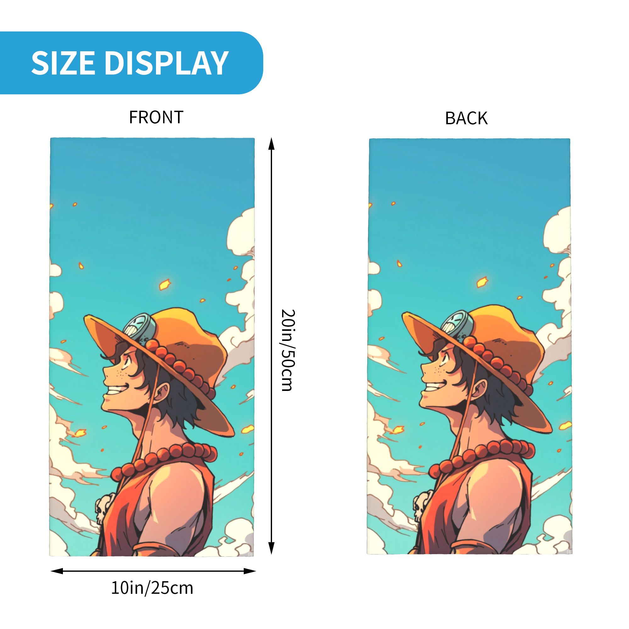 Gear 5 Luffy Bandana Cover Clu - Cycling Gear To Keep You Warm avis et prix