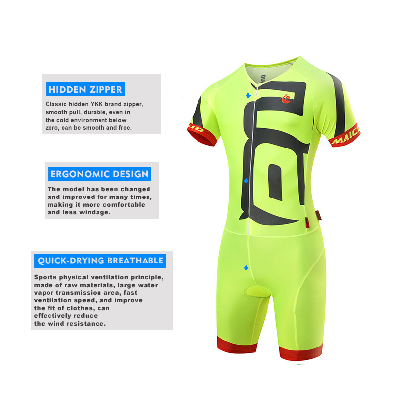 Combinaison de triathlon profe - Triathlon Cycling Kit avis et prix