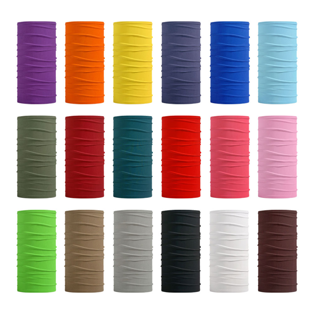 Bandanas de couleur unie sans  - Cycling Gear Pas avis et prix