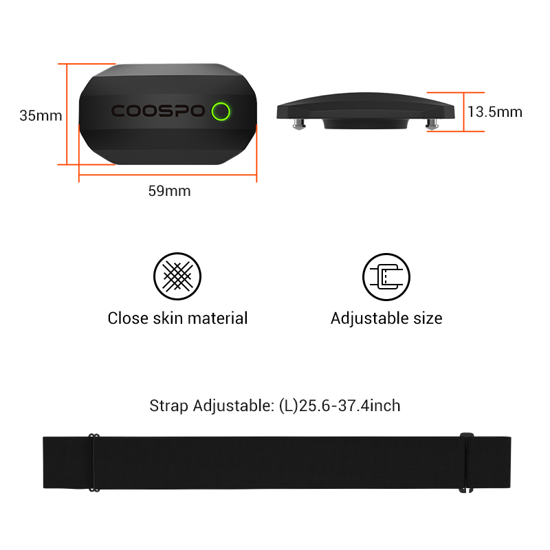COOSPO H808S capteur de fréque - Cycling Zwift avis et prix